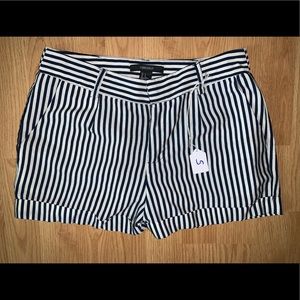 Forever 21 pinstripe shorts